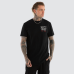 Kiss Chacey Iron Thunder Dual Curved Tee Jet Black