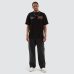 Nena and Pasadena Knockout Raptor Tee Jet Black