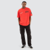 Nena and Pasadena Knockout Raptor Tee Poppy Red