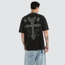 Kiss Chacey Lithium Box Fit Tee Jet Black