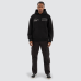 Nena and Pasadena Knockout Relaxed Hoodie Jet Black