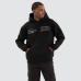 Nena and Pasadena Knockout Relaxed Hoodie Jet Black
