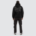 Nena and Pasadena Knockout Relaxed Hoodie Jet Black