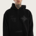 Kiss Chacey Paragons Relaxed Hoodie Jet Black