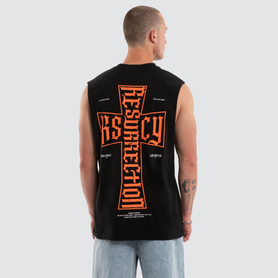 kiss Chacey Plague Relaxed Muscle Jet Black kiss Chacey Plague Relaxed Muscle Jet Black