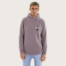 Kiss Chacey Promise Dual Curved Hoodie Pigment Grey Ridge