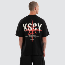 Kiss Chacey Prophecy Street Tee Jet Black