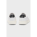 Boss Kieran Lace-up trainers in polished leather with logo details natural