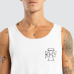 Kiss Chacey Scrawl Raw Tank White Kiss Chacey Scrawl Raw Tank White