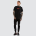 Kiss Chacey Stamp Dual Curved Tee Jet Black