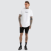Kiss Chacey Stamp Dual Curved Tee Optical White