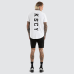 Kiss Chacey Stamp Dual Curved Tee Optical White