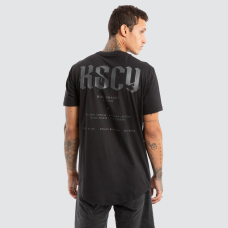 Kiss Chacey Surplus Dual Curved Tee Jet Black 