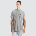 Kiss Chacey Surplus Dual Curved Tee Pigment Frost Grey 
