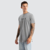 Kiss Chacey Surplus Dual Curved Tee Pigment Frost Grey 