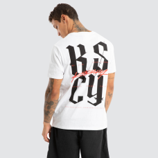 Kiss Chacey Twisted Standard Tee White