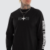 Kiss Chacey Tyres Dual Curved L/S Tee Jet Black