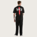 Kiss Chacey Villian Box Fit Scoop Tee Jet Black