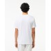 Lacoste Big Croc Logo Tee White