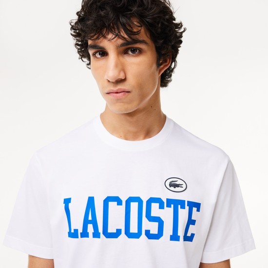 Lacoste French Iconics Tee White