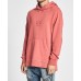 Nena and Pasadena Last in Line  Step Hem Hooded Sweater Pigment Red