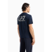 EA7 Emporio Armani Logo Series Back Print Navy