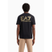 EA7 Emporio Armani Logo Series Back Print Black