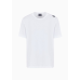 EA7 Emporio Armani Logo Series Back Print White/Gold