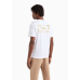 EA7 Emporio Armani Logo Series Back Print White/Gold