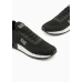 EA7 Emporio Armani Legacy Knit Sneakers Black/White