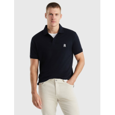 Tommy Hilfiger IMD Interlock Reg Polo Black