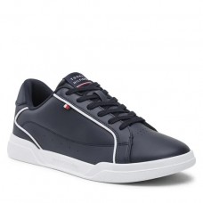 Tommy Hilfiger Lo Cup Leather Desert Sky