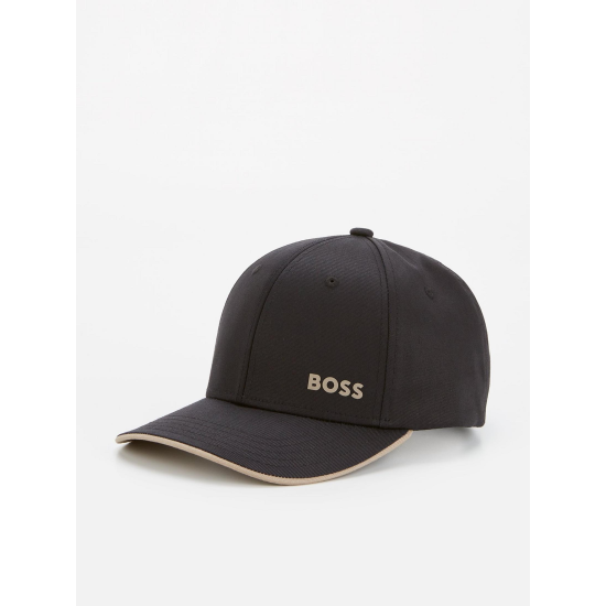 Boss Logo Cotton Cap Black