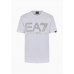 EA7 Emporio Armani Logo Series Cotton Stretch Tee White