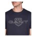 Gant Logo Tee Evening Blue