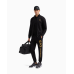 EA7 Emporio Armani Cotton Blend Logo Series Joggers Black/Gold