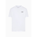 EA7 Emporio Armani Logo Series Cotton Crew Tee Black/White