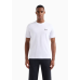 EA7 Emporio Armani Logo Series Cotton Crew Tee Black/White