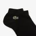 Lacoste SPORT Low-Cut Socks Three-Pack - Black