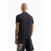 EA7 Emporio Armani Logo Series Stretch Cotton S/S Tee Black/Gold