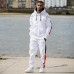 King Apparel Manor Tracksuit Bottoms - White