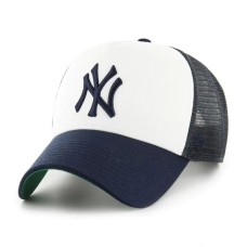 '47 Brand New York Yankees White/Navy Ballpark Mesh Two Tone 47 OFFSIDE DT '47 Brand New York Yankees White/Navy Ballpark Mesh Two Tone 47 OFFSIDE DT