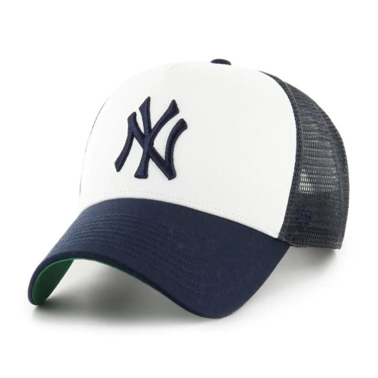 '47 Brand New York Yankees White/Navy Ballpark Mesh Two Tone 47 OFFSIDE DT