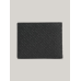 Tommy Hilfiger Monogram Small Leather Credit Card Wallet Black