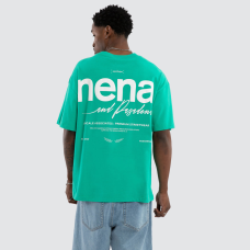 Nena and Pasadena Milestone Raptor Tee Wild Green