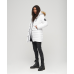Superdry Fuji Hooded Mid Length Puffer Coat White