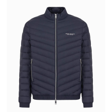 Armani Exchange Milano New York Puffer Jacket Navy