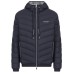 Armani Exchange Milano New York Hooded Puffer Jacket Navy
