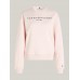 Tommy Hilfiger Modern Reg Corp Logo Sweater Whimsy Pink