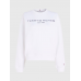 Tommy Hilfiger Modern Reg Corp Logo Sweater Optic White